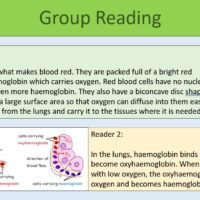 Group reading slide