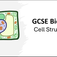 GCSE Cell Structure Lesson Graphic showing the title slide from the GCSE Biology lesson, Cell Structures.
