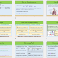 Thumbnail of GCSE Biology Topic 2 Organisation: The Lungs lesson slides