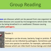 Communicable Disease Pathogens Group Reading Exercise