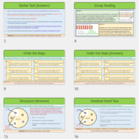 GCSE Biology Topic 6 Antibiotic Resistant Bacteria Lesson slide thumbnails
