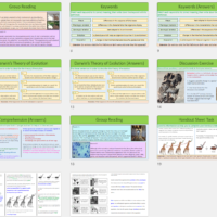 GCSE Biology Topic 6 Evolution lesson slide thumbnails