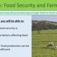 GCSE Biology Topic 7 Food Security and Farming Learning Objectives