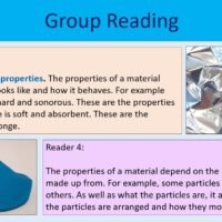 Group Reading Activity Group Reading Activity