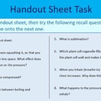 Handout Sheet Activity Handout Sheet Activity