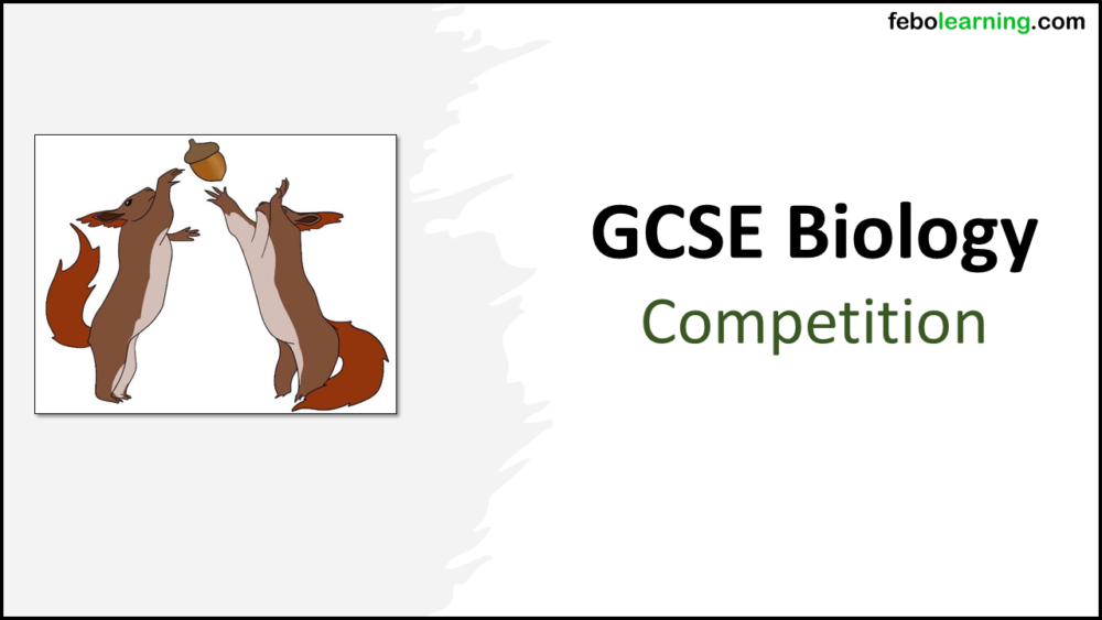 GCSE Biology Topic 7 Competition