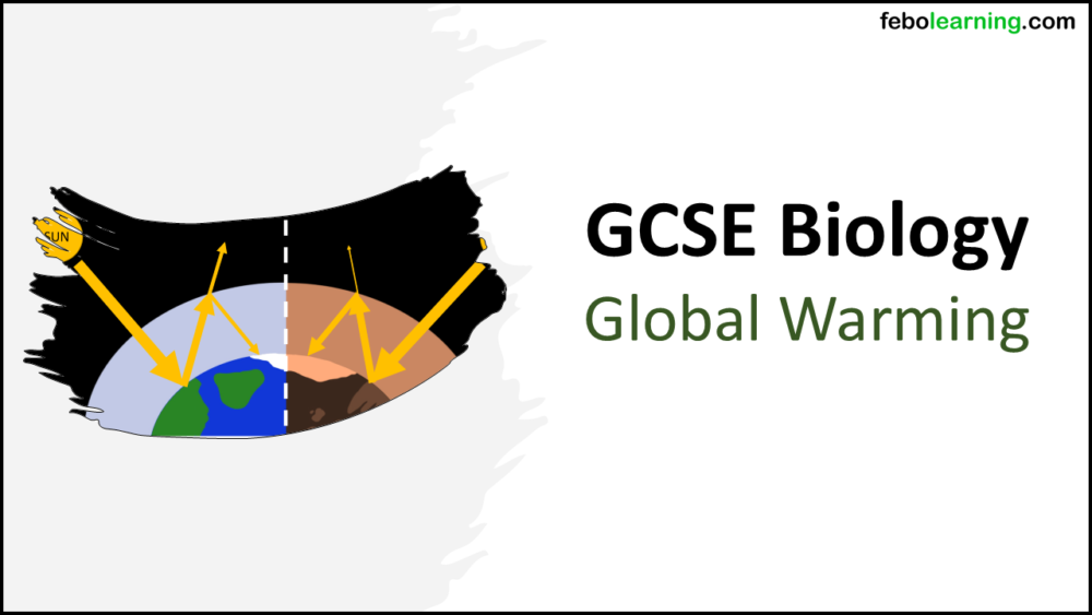 Link to GCSE Biology Topic 7 Global Warming