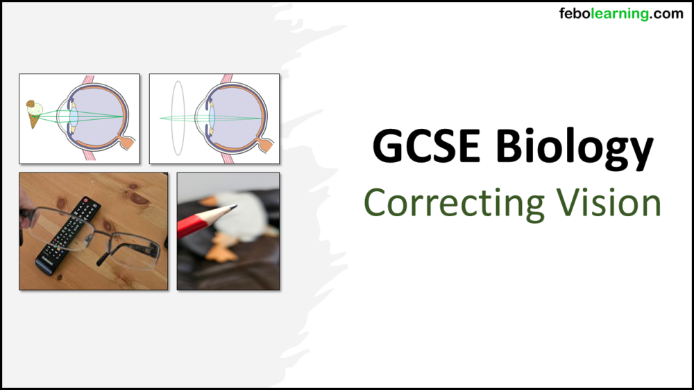 GCSE Biology Topic 5: Correcting Vision Defects title slide