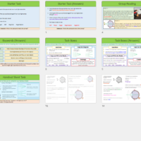 GCSE Biology Topic 5: Vision Problems Task Boxes