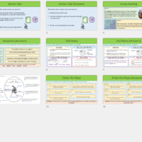 Lesson slide thumbnails
