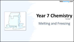 Year-7 Chemistry Particles Melting and Freezing Title Year-7 Chemistry Particles Melting and Freezing Title