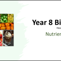 Year-8 Biology Health and Lifestyle Nutrition Title