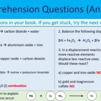 Comprehension Questions