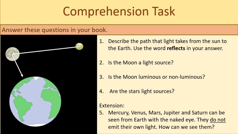Comprehension Task