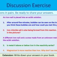 Discussion Exercise