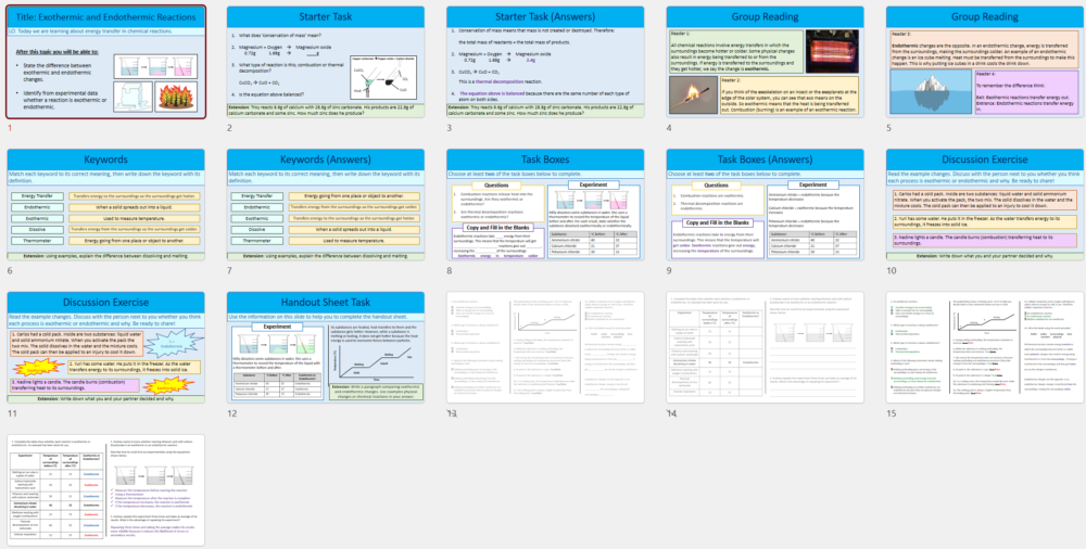 Endo Exo Slide Thumbnails