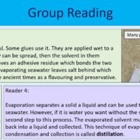 Group Reading Task Group Reading Task