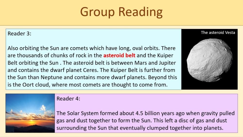 Group Reading Task