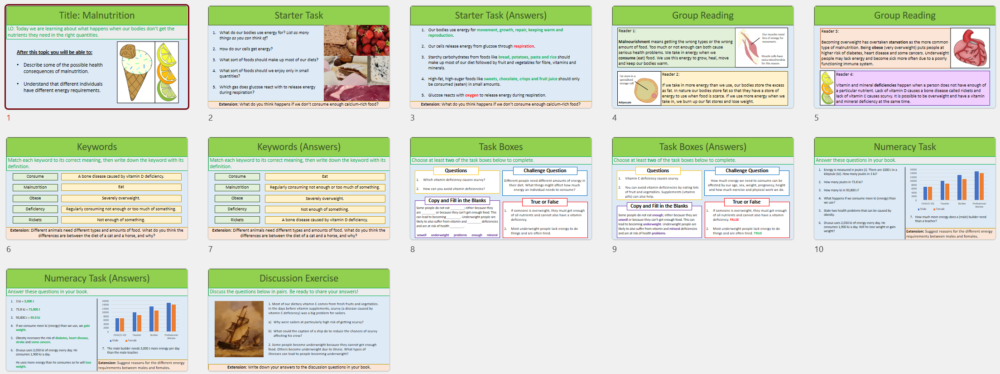 Lesson Slide Thumbnail Images