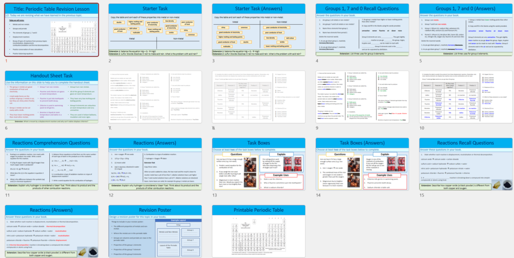 Lesson Slide Thumbnail Images