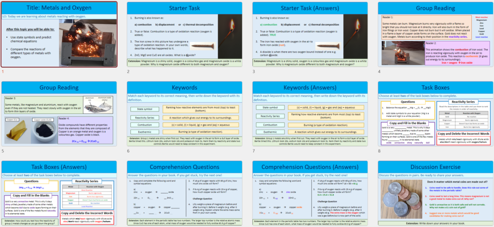 Lesson Slide Thumbnail Images