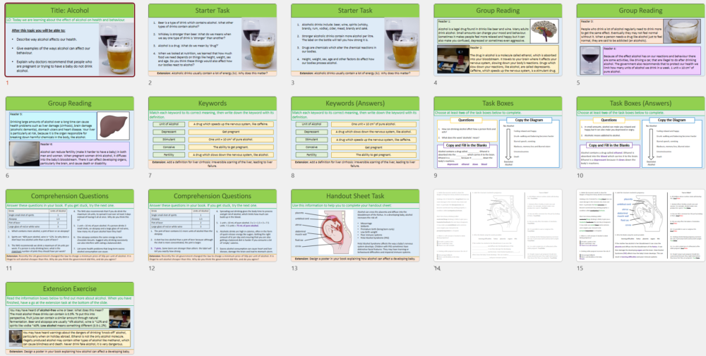 Lesson Slide Thumbnail Images
