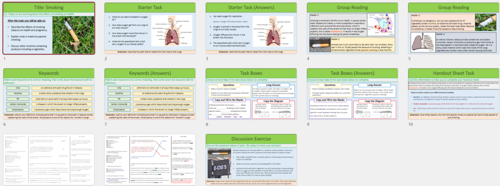 Lesson Slide Thumbnail Images