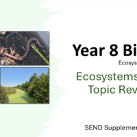 SEND Supplementary Year-8 Biology Ecosystems: End of Topic Revision Lesson Title