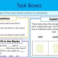 Task Boxes Activity