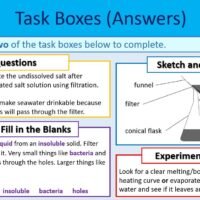 Task Selection Boxes