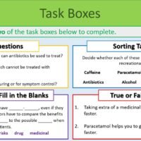 Task Selection Boxes