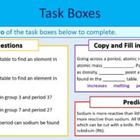 Task Selection Boxes Task Selection Boxes