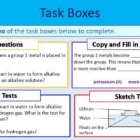 Task Selection Boxes