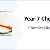Year-7 Chemistry Chemical Reactions Title