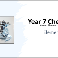 Year-7 Elements Atoms and Compounds-Elements Title