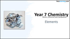 Year-7 Elements Atoms and Compounds-Elements Title Year-7 Elements Atoms and Compounds-Elements Title