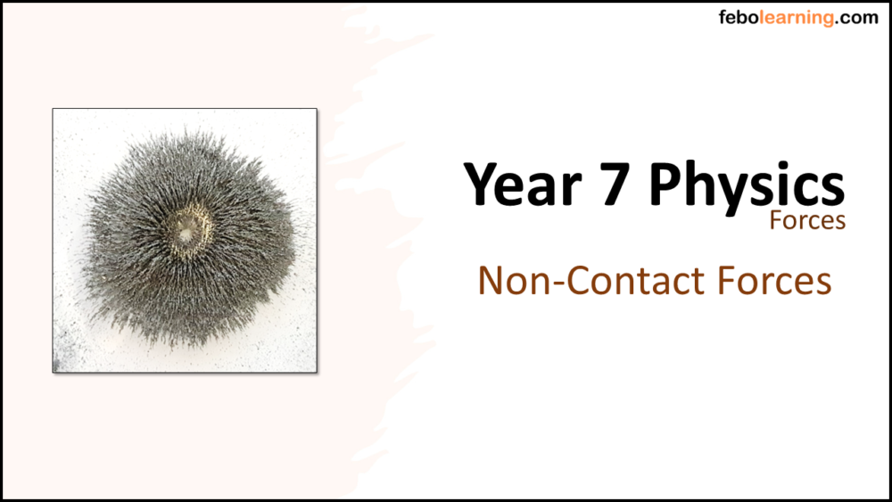 Year-7 Physics Forces-Non-Contact Forces Title