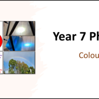 Year-7 Physics Light - Colour Title