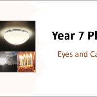 Year-7 Physics Light - Eyes and Cameras Title