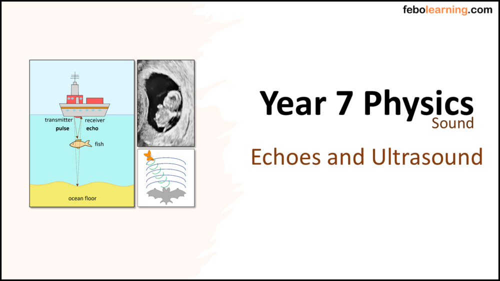 Year-7 Physics Sound - Echoes and Ultrasound Title