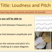 Year-7 Physics Sound - Loudness and Pitch Lesson Objectives