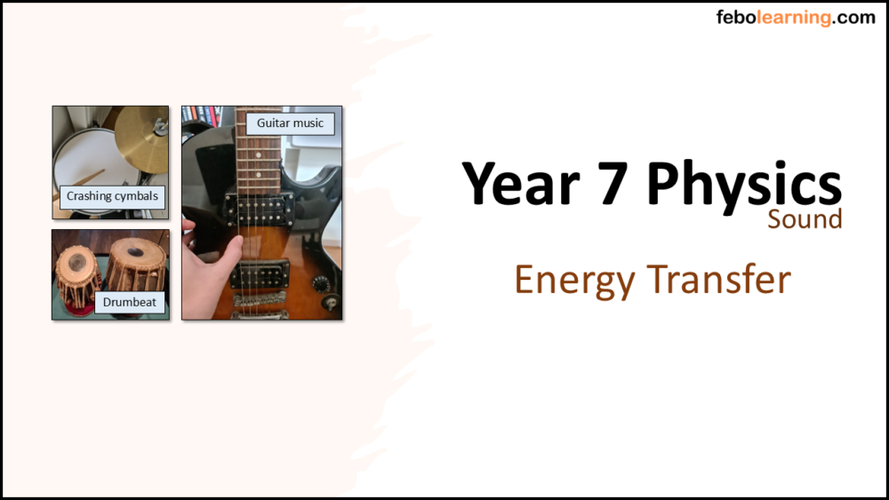 Year-7 Physics Sound - Sound and Energy Transfer Title