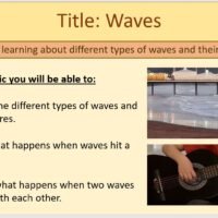 Year-7 Physics Sounds - Waves Lesson Objectives