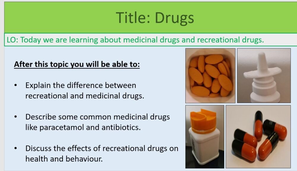 Year-8 Biology Health and Lifestyle Drugs