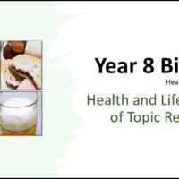 Year-8 Biology Health and Lifestyle End of Topic Revision Title
