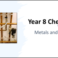 Year-8 Chemistry Metals and Acids Metals and Water Title