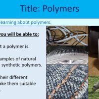 Year-8 Chemistry Metals and Acids Polymers Objectives Year-8 Chemistry Metals and Acids Polymers Objectives