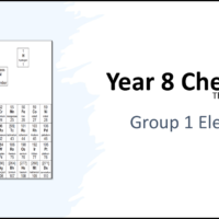 Year-8 Chemistry Periodic Table Group 1 Elements Title