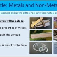 Year-8 Chemistry Periodic Table Metals and Non-Metals Year-8 Chemistry Periodic Table Metals and Non-Metals