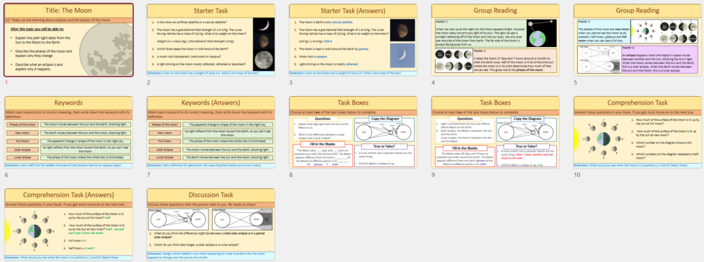 Lesson Slide Thumbnails
